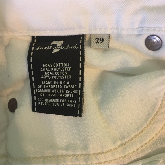 ✨HOST PICK✨ 7 For All Mankind cropped jeans - Picture 7 of 9